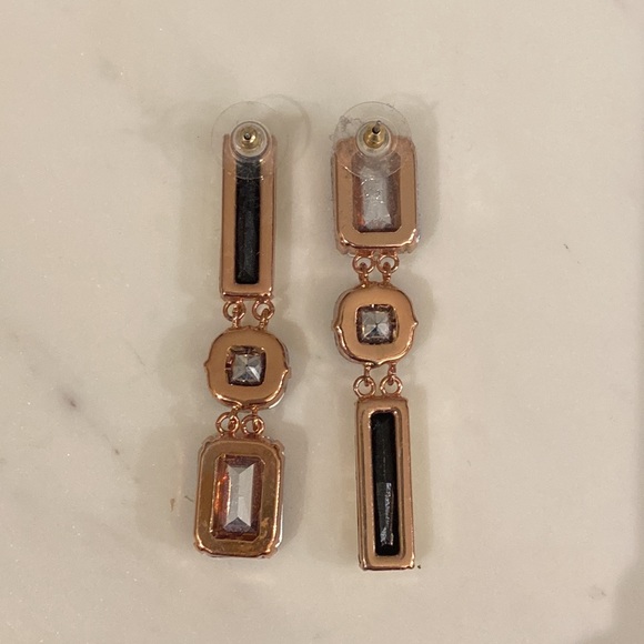 Gemstone drop earrings - Picture 2 of 4